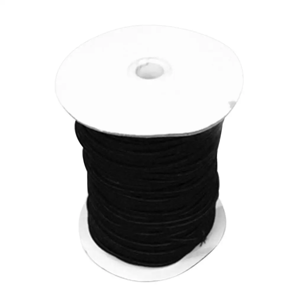 

Rubber Latex Core Bungee Cord 4mm Wear Resistant Rope for Boat Kayak Trailer Outdoor Projects