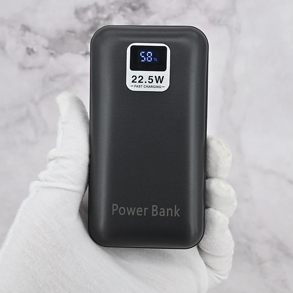 21700 Akku DIY Powerbank-Gehäuse-Kit 22,5W Superschnelles Laden Motherboard Ohne Löten 2-Zellen-Akku Abnehmbare Powerbank – Detail 10