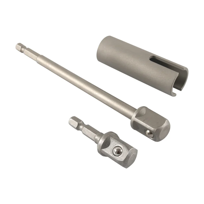 M12K-Usage Slotted Drill Adapter Jack T-Slot Design Multiple Applications Drilling Tool Attachments Includes 2 Adapter Bits Kit