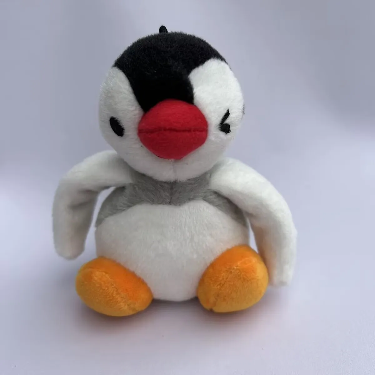 

New Kawaii Pingu Pinga Penguin Plush Key chain Kids Stuffed Toys Small Pandent For Children Gifts 12CM