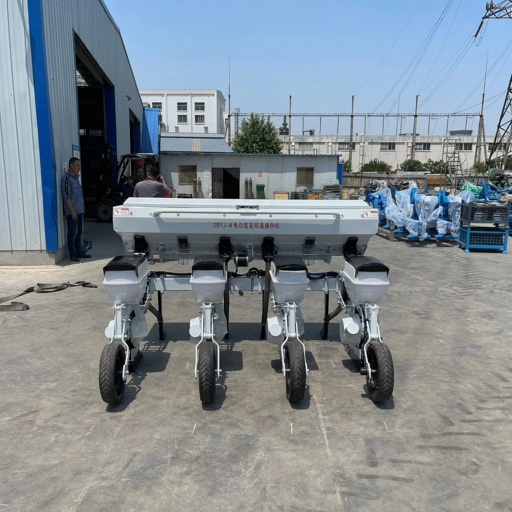 Agricultural Precision Planter 6 Row Pneumatic Seeder for Densely Rowed Crops