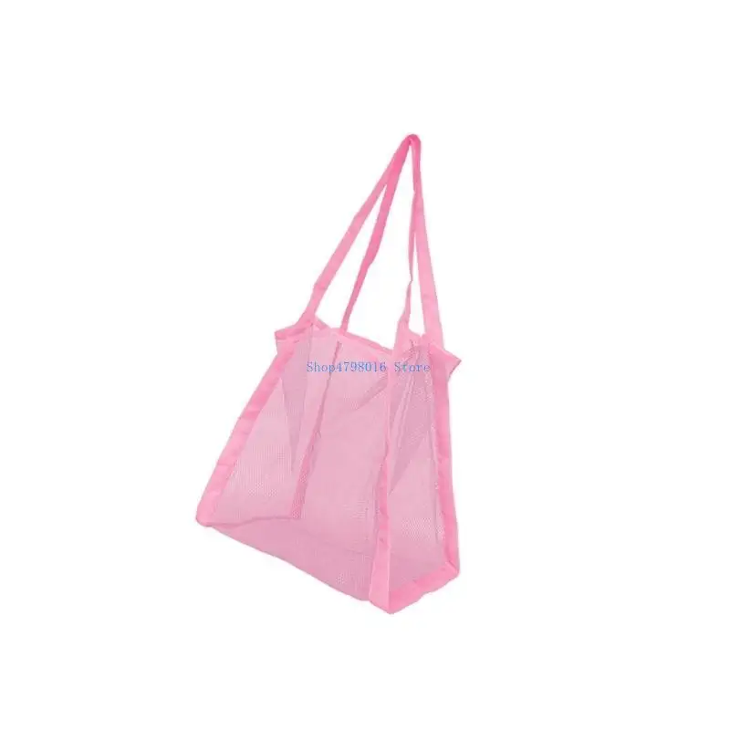 Bolsa armazenamento brinquedos areia para família para famílias e malha resistente à água para aventuras praia e ao