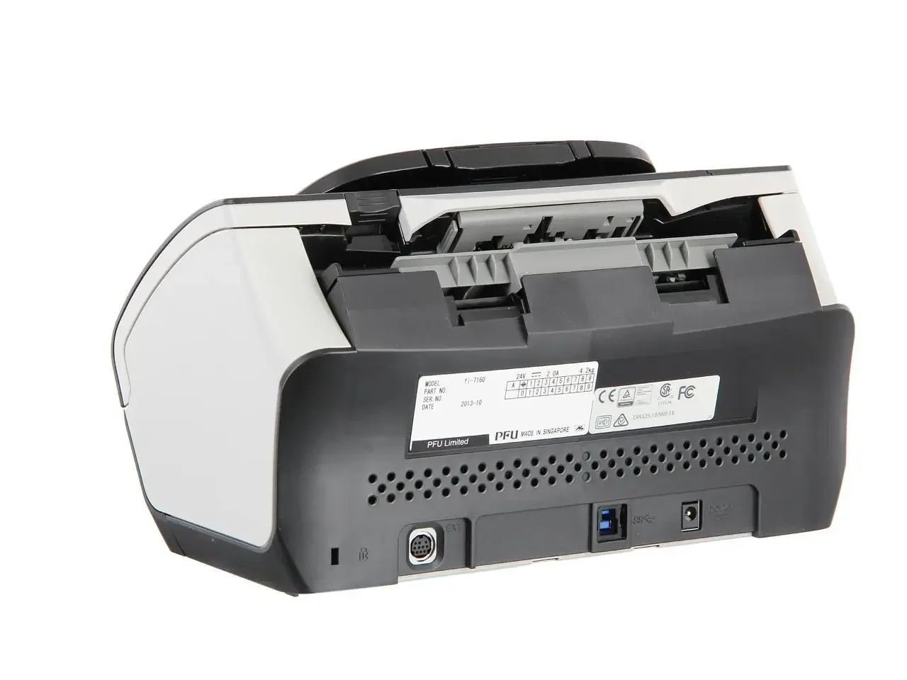 Fujitsu Fi-7160 آلة الماسح الضوئي للمستندات ADF المُعاد تصنيعها على الورق المزدوج USB 2.0
