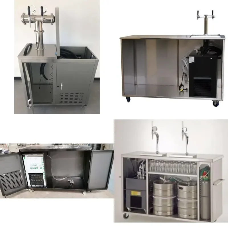 Quick Cooling Water Cooler Removable Draft Brewer with T Shaped Beer Tower for Dispenser