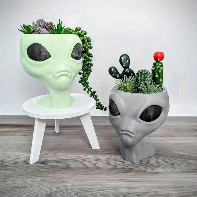 

A89Q-Resin Sculpture Flower Pot Multi-Purpose Flower Pot Universal To Potted Plants Garden Ornaments For Garden Courtyard