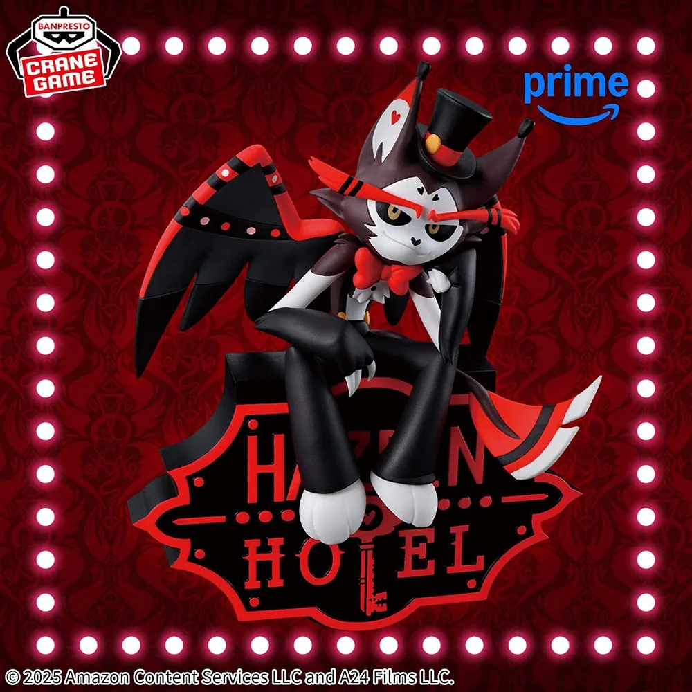 100% originale in magazzino Bandai Spirits Monitor Top Figure Hazbin Hotel Alastor Husk Angel Dust Vaggie Charlie Morningstar