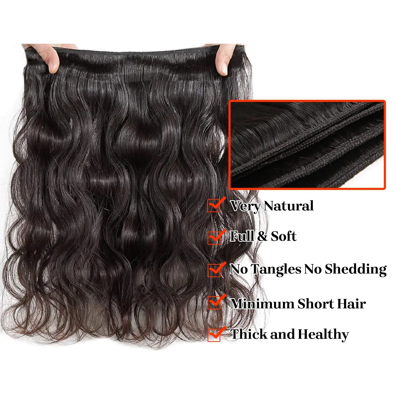 32 Inch 10A Brazilian Body Wave Human Hair Bundles 1/3/4 PCS Body Wave Human Hair Extensions Remy Hair Sale