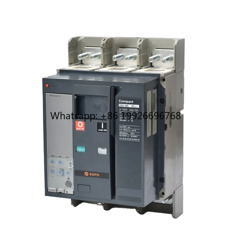 

Electrical Supply Circuit Breaker Manufacturer CNS 1600A Automatic 3P Mccb Molded Case Circuit Breaker