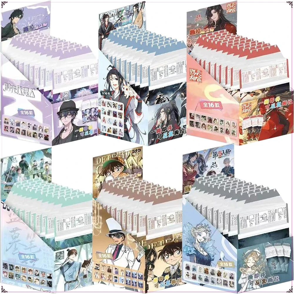 

Popular Anime Peripheral Collection Tearable Photo Cards Cartoon Fashion Exquisite Characters Personality Cards Boys Girls Gifts