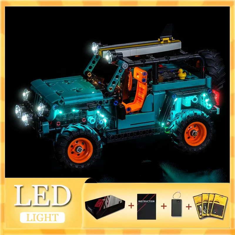 レゴ42227用高品質diy-led照明セット（ledライトのみ、ブロックモデルは含まれません）耐久性と高品質を追求して作られています。