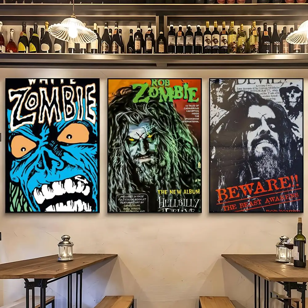 music Rob Zombie New Arrival Popular Art Print Poster HD Wall Art Sofa Home Decor Gift For Fans