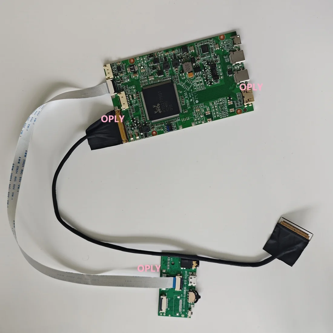 

4K controller board kit MINI HDMI-compatible Type-C for NV140QUM NE140QUM 3840X2160 2160p 14" panel LCD screen monitor