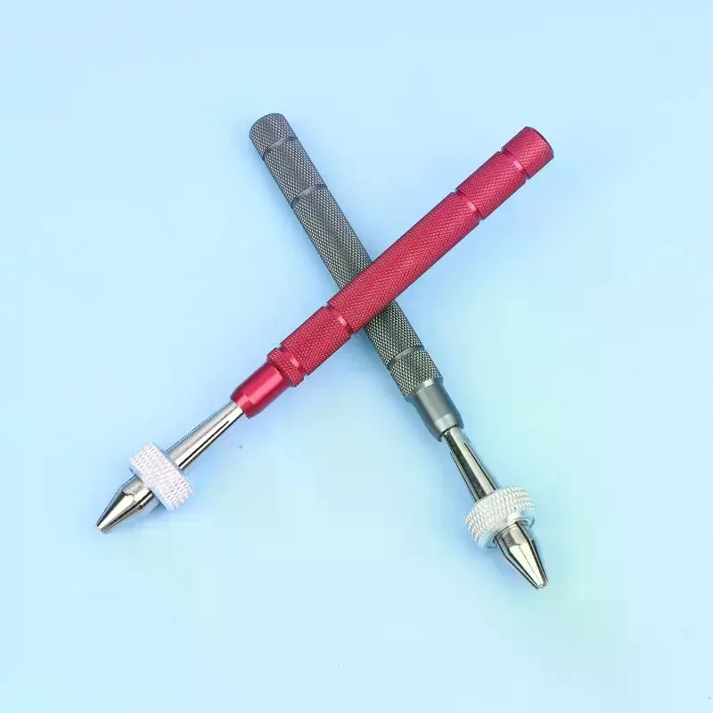 Watch Repair Essentials: Pallet Lever Tweezers and Crown Clamp Tools; Suitable for Parts with and Without Holes