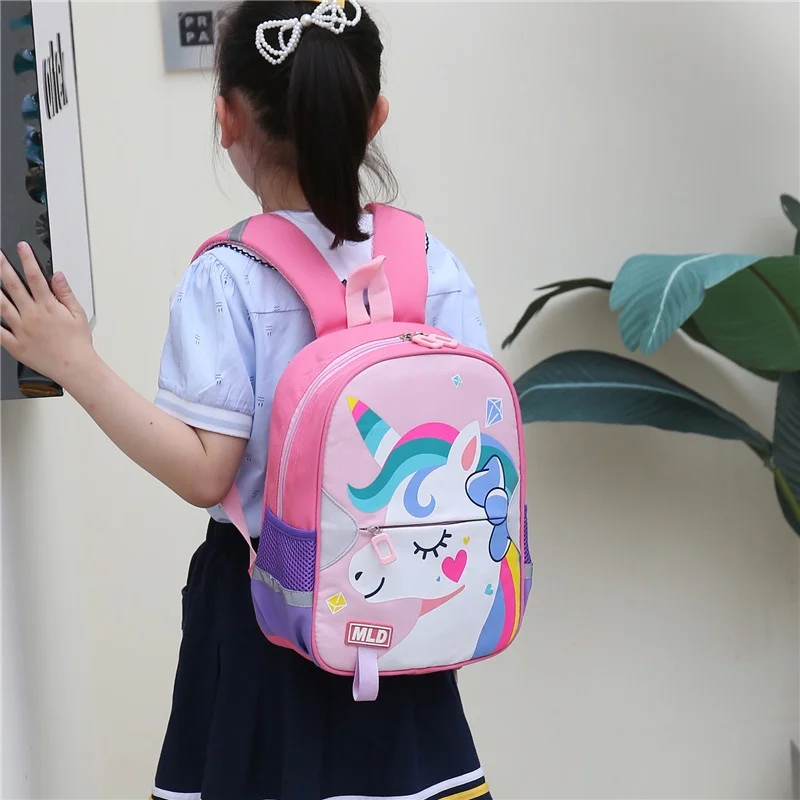 New Girls Princess Mermaid Unicorn Boys Dinosaur Cute Schoolbags 2022 Children Rabbit Cartoon Backpacks In Kindergarten Hot