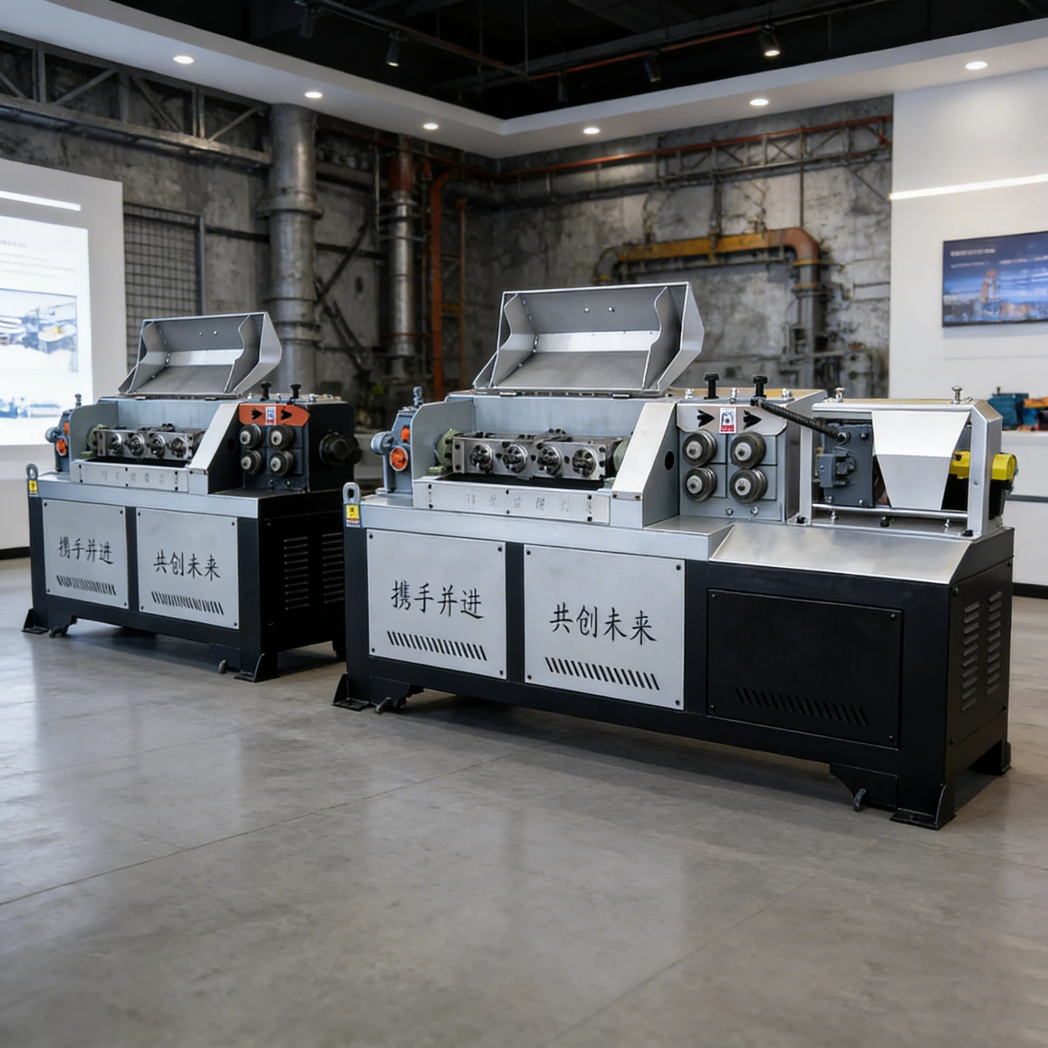 Automatic CNC Motor-Driven Rebar Straightening and Cutting Machine Model for Efficient Rebar Coil Processing customized