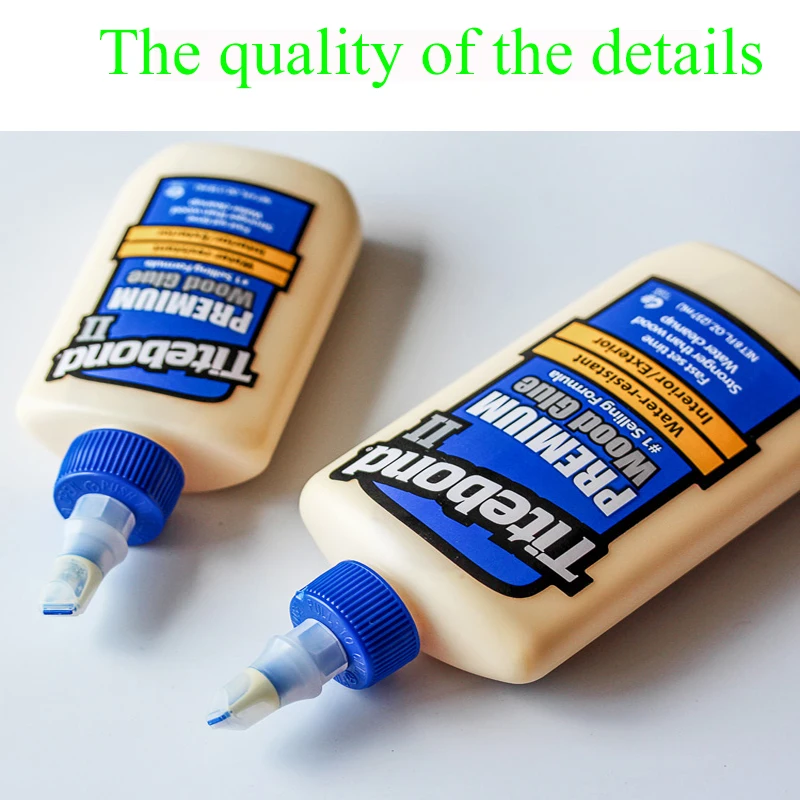 Titebond Awesome woodworking Glue 2 Generation Environmental Protection White Latex Water Repair Musical Instrument Floor 10pcs