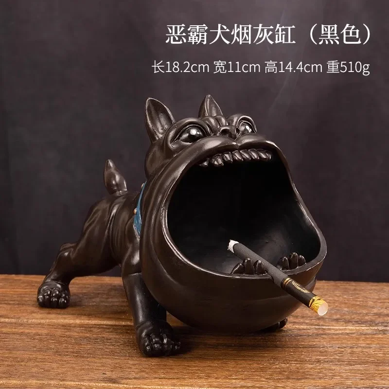 Creative Big Mouth Hippo Animal Ashtray Home Living Room Office Desktop Decoration Small Object Storage Large Capacity Ashtray