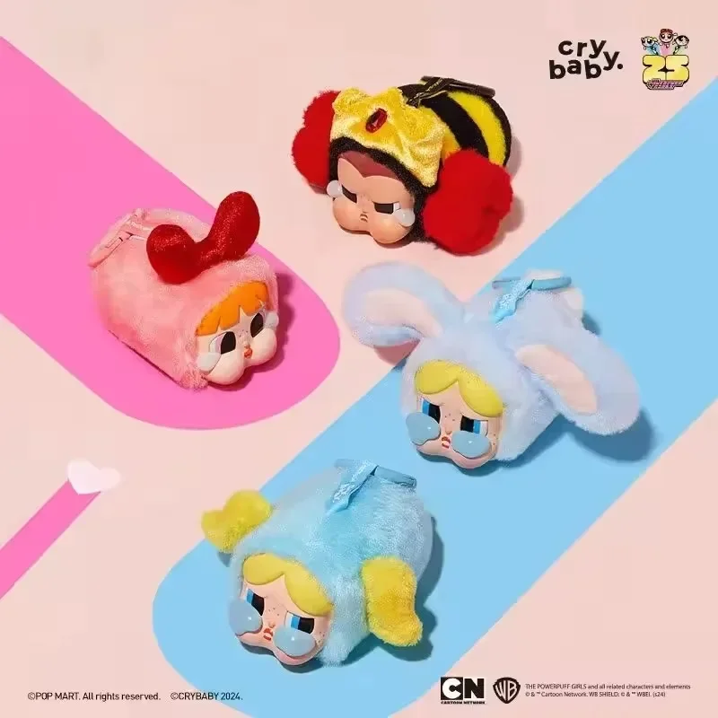 

Powerpuff Girls Series Lucky Face Plush Blind Box Cute Fashion Play Pendant Doll Bestseller Gift 1:1 Remastered Edition Gifts