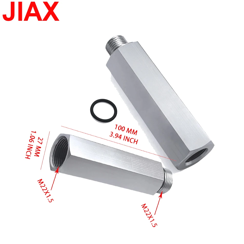 Aluminium Internal Thread Extension M16 X 1.5 M22 X 1.5 for Clutch Head Compressed Air Truck - Automotive Grade