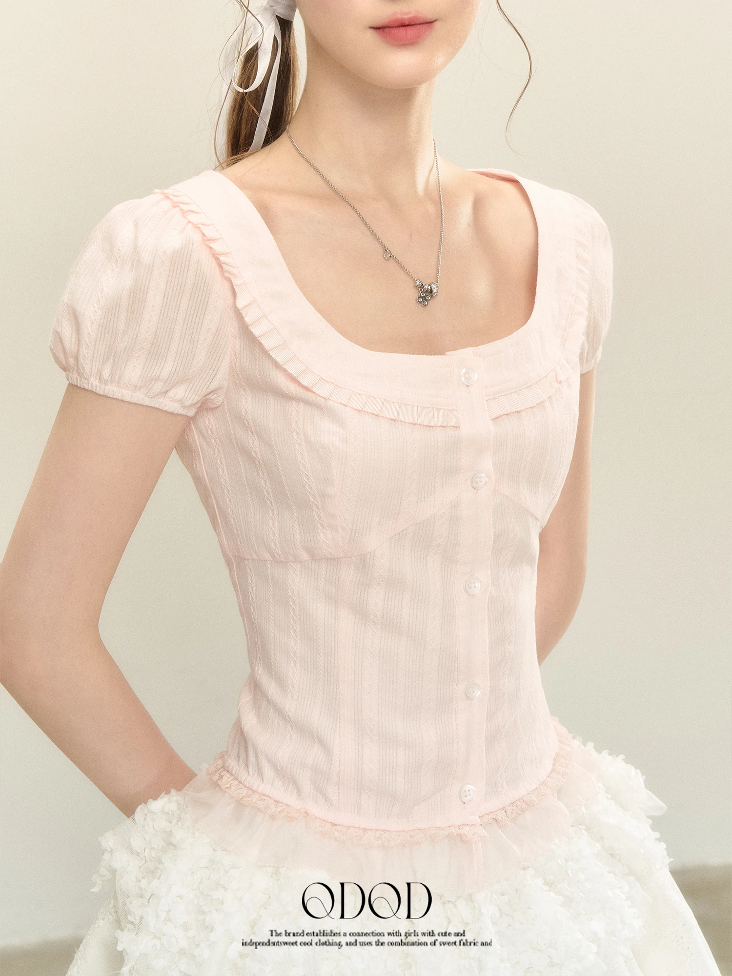 Sweet Girl Sle ort Sve irt femmes coupe ajustée taille cintrée Design été nouveauté pur coton rond Ne haut