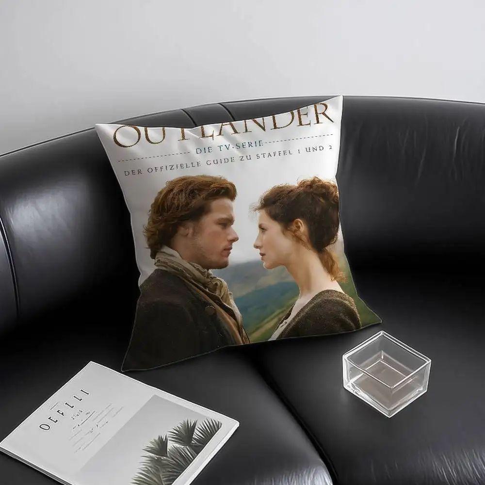 غطاء وسادة O-Outlander من المسلسلات التلفزيونية مضاد للغبار وسحاب غير مرئي لسرير الأريكة