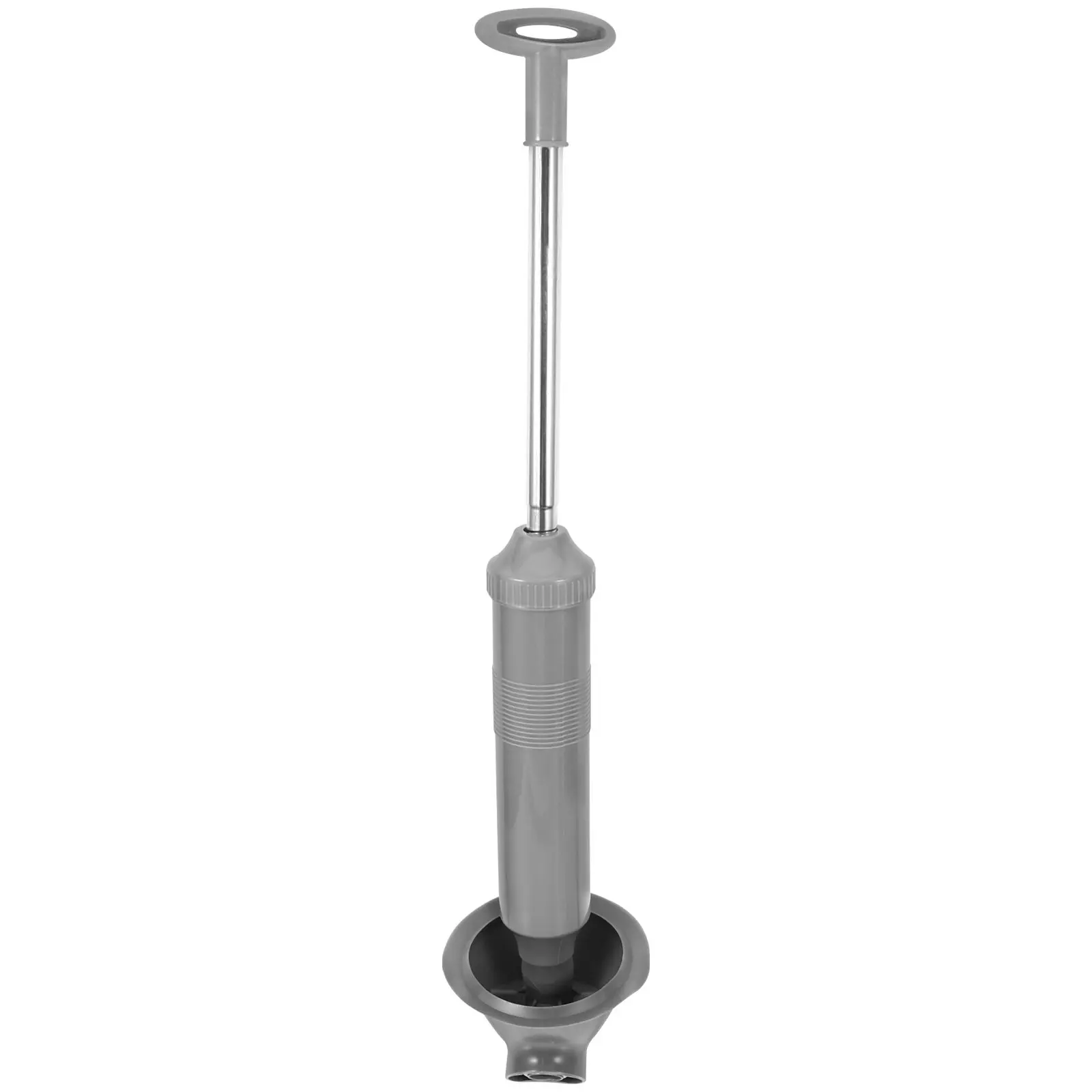 Heavy Duty Vacuum Plunger for Toilet and Sink High Pressure Physical Dredging Tool Bathroom Kitchen Drain Clog Remover Long