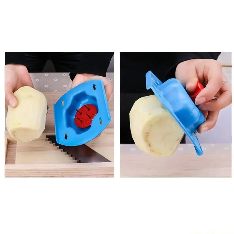 QX2E Hand Guards Anti- cut Plastic Hand Finger Protectors Finger Guard Knife Cutting for Chopping Grating Easy to Use Clean