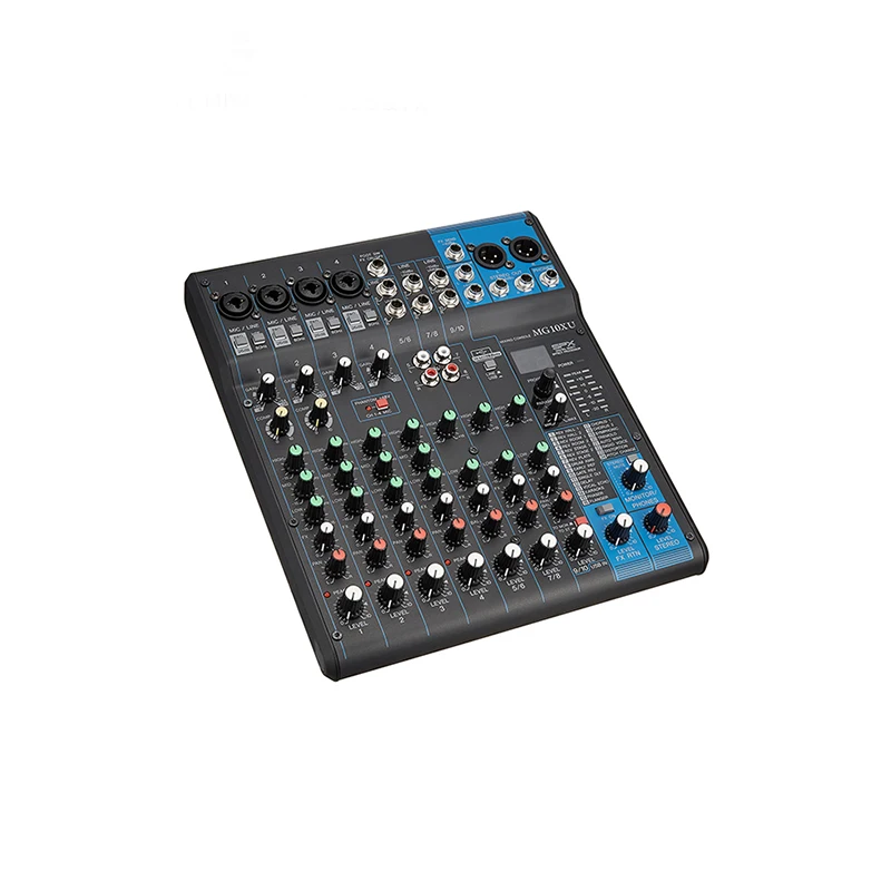 MG10XU 10 channel Mixer with USB and Effects 10-Input Stereo MG Analog Mixing Consoles