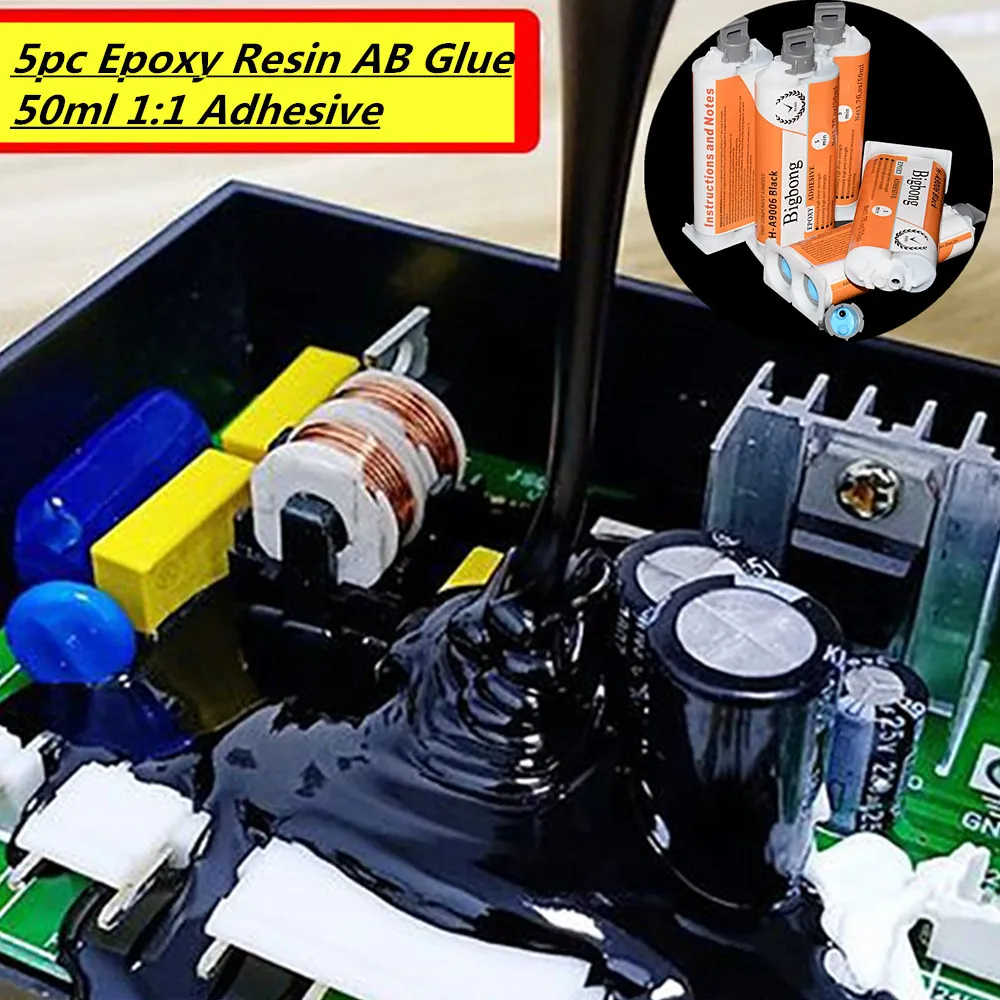 5Pc 50Ml Glue Epoxy…