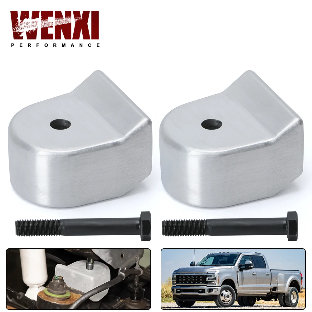 

2"Front Leveling Kit Aluminum Automotive Supplies Compatible With For Ford F250 F350 Super Duty 4WD 2005-2024