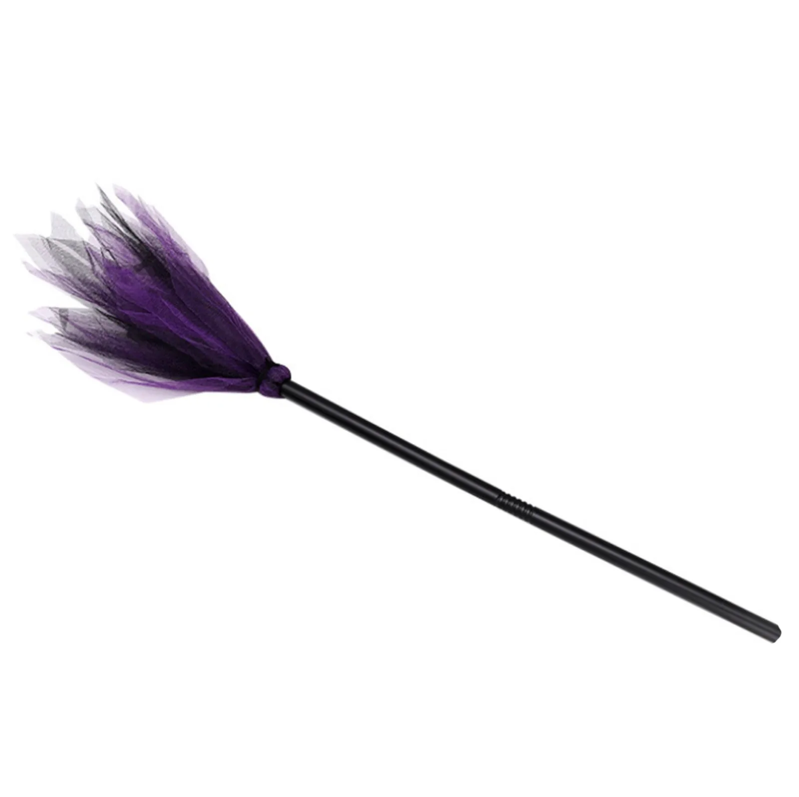 Halloween Party Witch Broom Purple Orange Green Broom For Masquerade Halloween Cosplay Costume Accessories Kid Toy Gift
