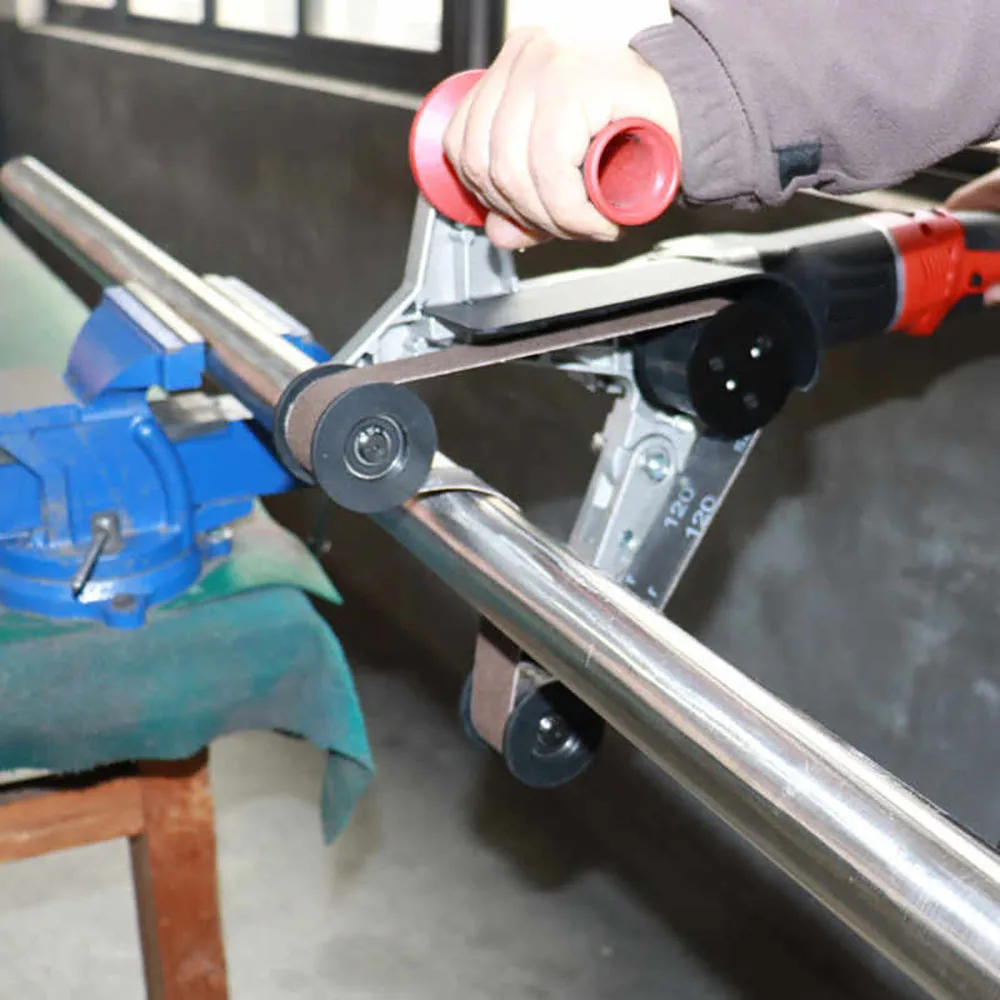 

Belt Sander 760x40MM Electric Round Tube Drawing Machine Working Head 10-200MM Stainless Steel Pipe Polishing Machine