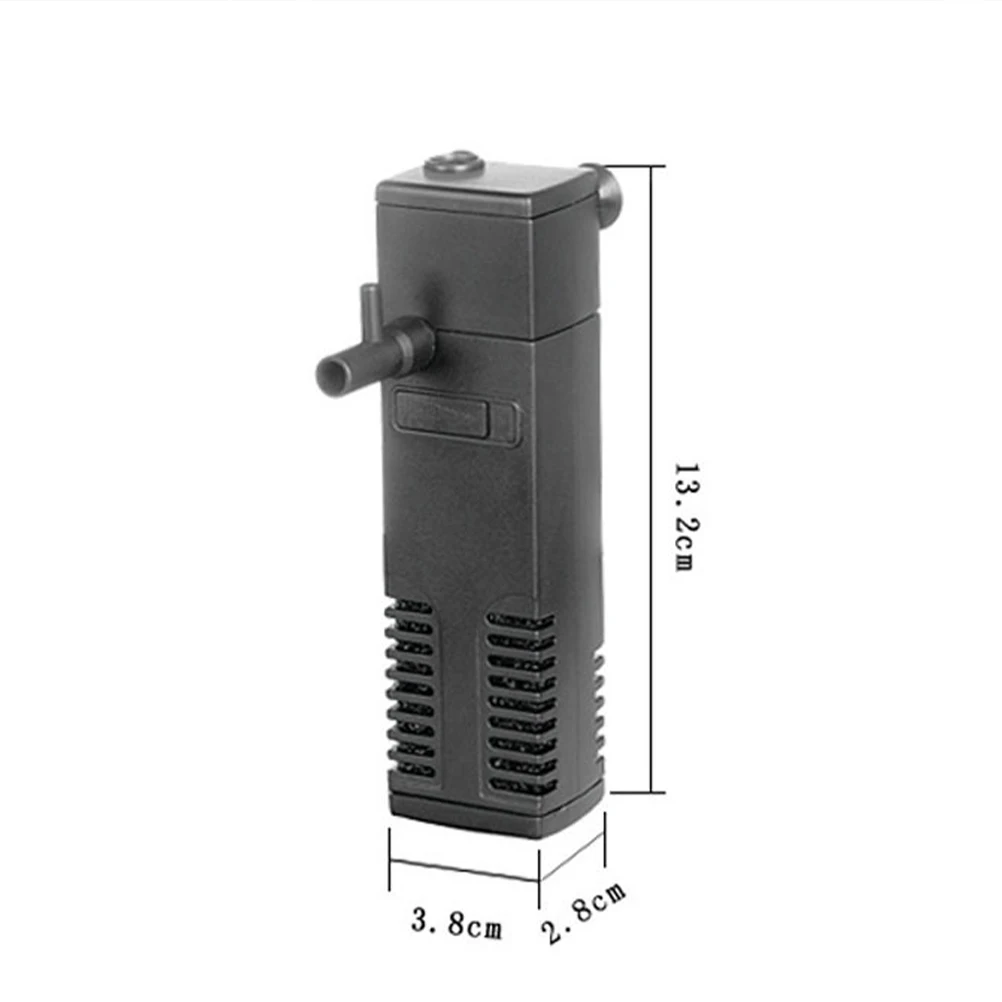 

Fish Tank Filter Multifunction Submersible Pump Water for Built-in Aquarium Ponds