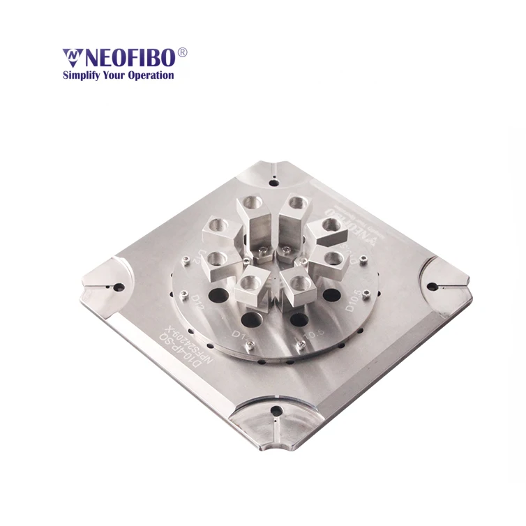 Bare Fiber Connector Pressure Control with Adjustable Weight Jig Fiber Optic Polishing Fixture