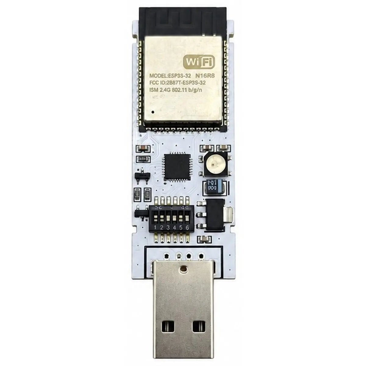 White - Wi-Fi USB Automation - Development Board for Programmable USB Keyboard Automation