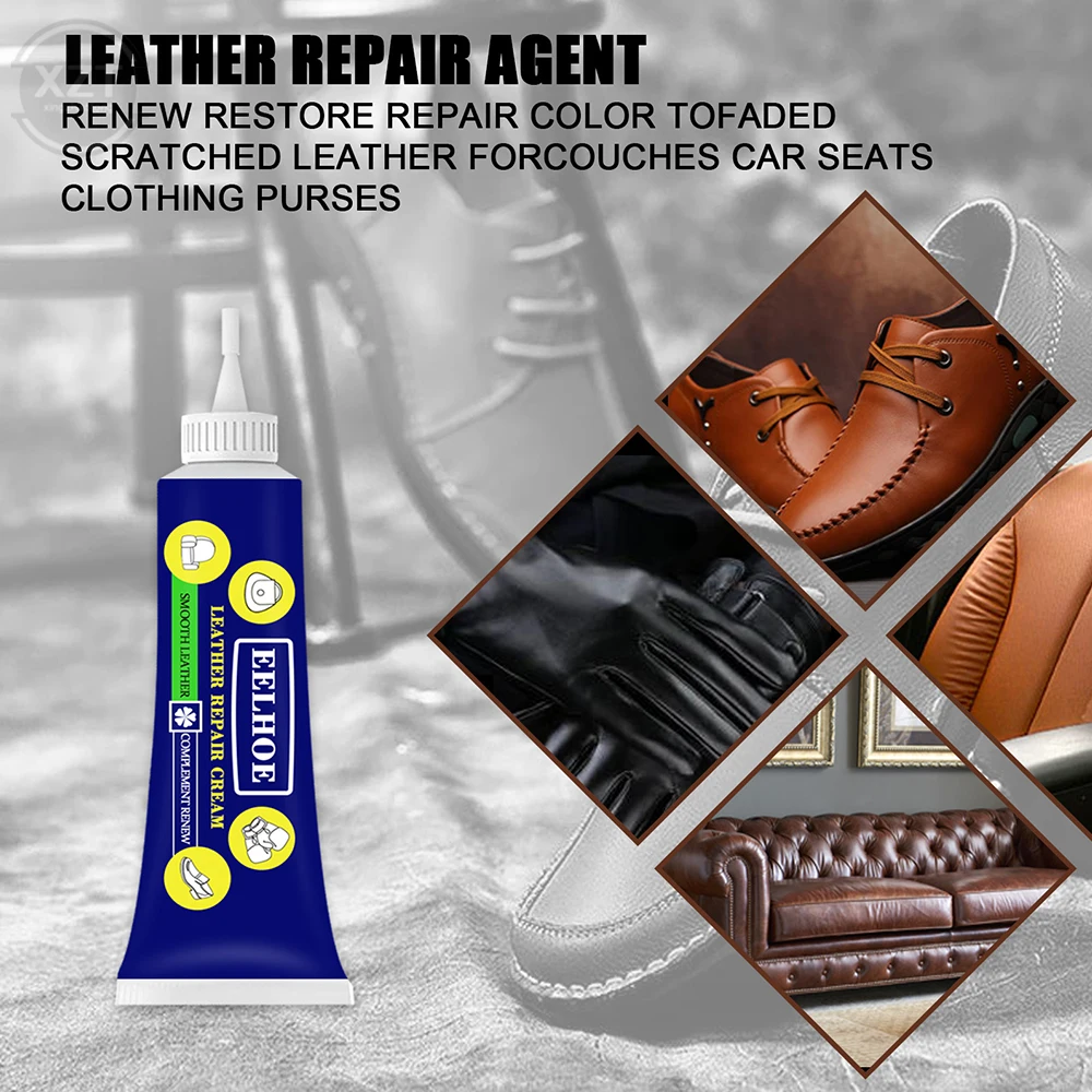 Car Leather Color Supplement Paste Advanced Leather Repair Gel Leather Bag Leather Shoes Leather Sofa Color Supplement Paste