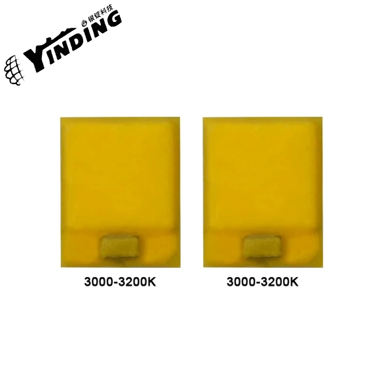 5pcS YINDING ZES 2016lemon yellow 5W high-power chip 3000-3200k, lemon yellow car headlights, car daytime running lights, LED ch