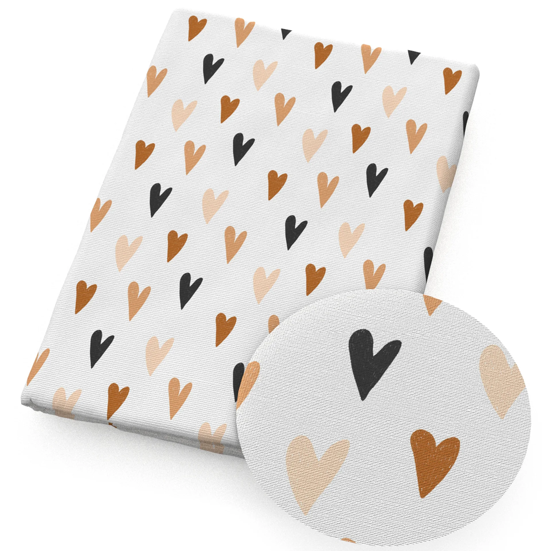 Rainbow geometric heart patter - Textile Sewing Patterns 评论和价格