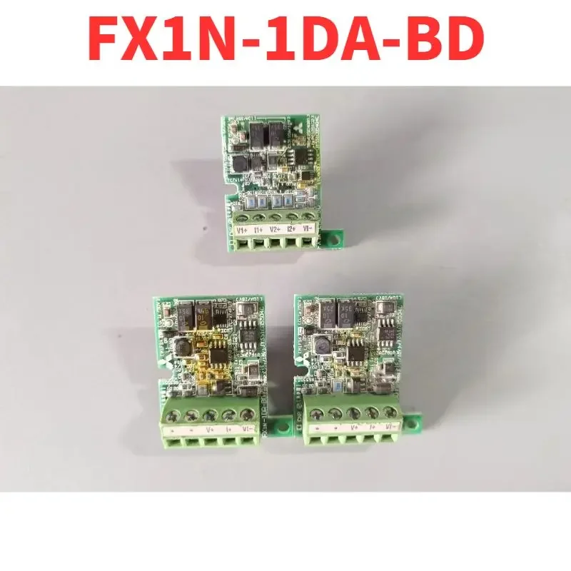 Used FX1N-1DA-BD FX1N-2AD Second-hand test OK