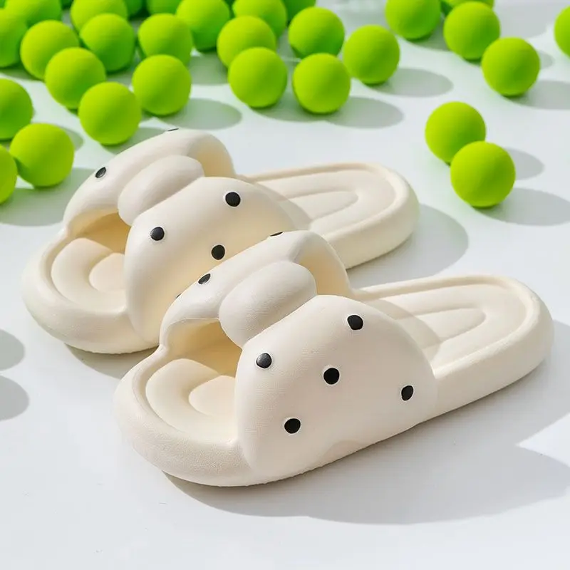 

Summer Outdoor Women's Slippers Polka Dot Thi Bot Anti-Slip Comfortable Soft EVA Knot Casual Sle Home oes