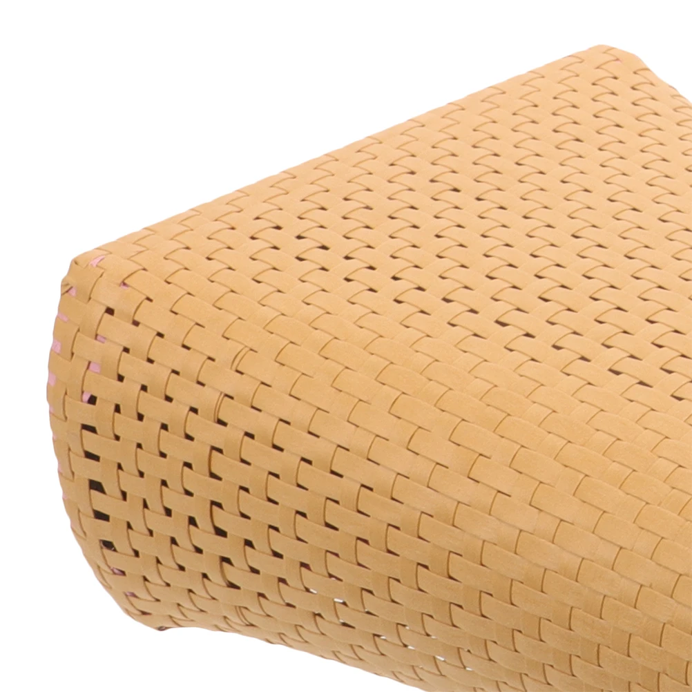 

2pcs Sauna Room Simulated Rattan Neck Rest Breathable Sweat Steam Pillow For Room Bath Travel Home Lightweight