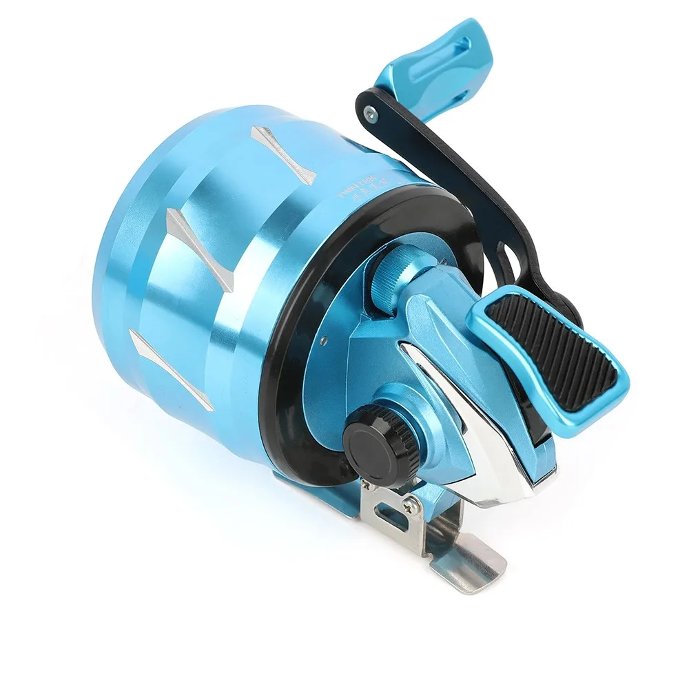 الرماية مجمع القوس الصيد بكرة 5.2:1 نسبة التروس غطاء التصنيع باستخدام الحاسب الآلي 120yds خط Bowfishing الهدف الصيد الرماية الملحقات