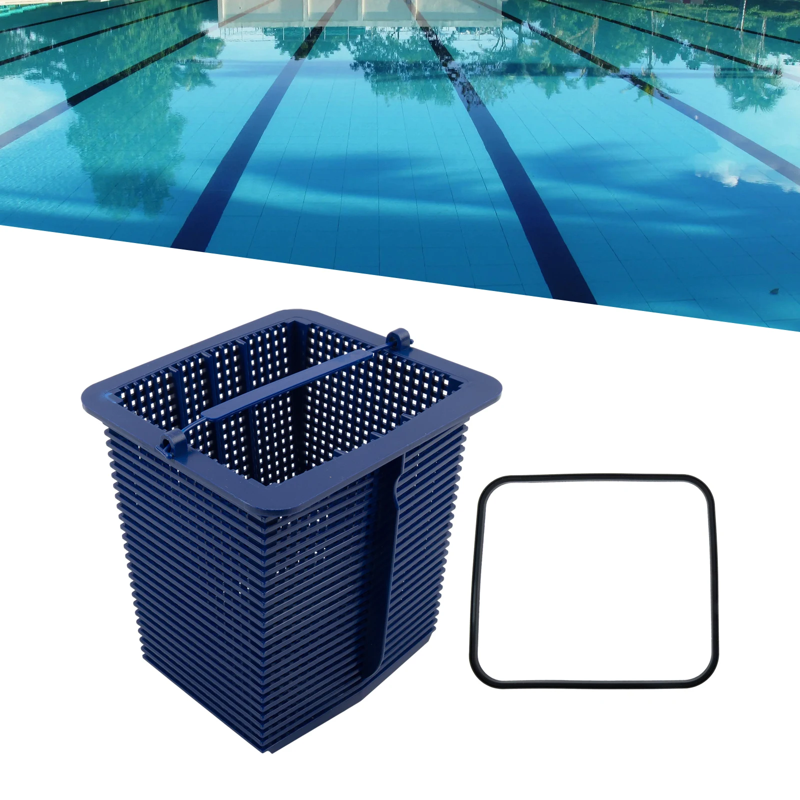 Quick and Effective Cleaning Pool Pump Basket With Oring For For Hayward SuperPump SPX1600M B167 And For SPX1600S O177