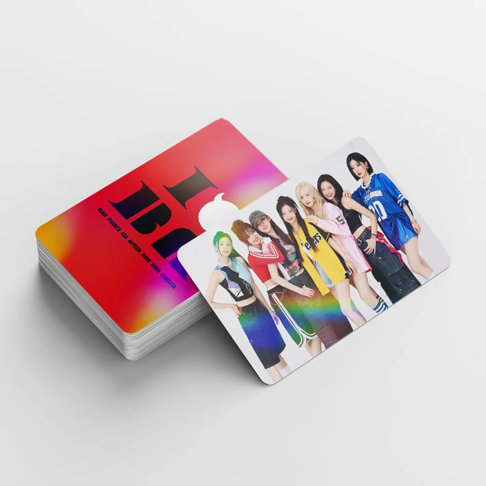 55Pcs/Set BABY MONSTER New Album BATTER UP Lomo Cards HARAM HD Photocards Girls Photo Card For Collection Fans Gift