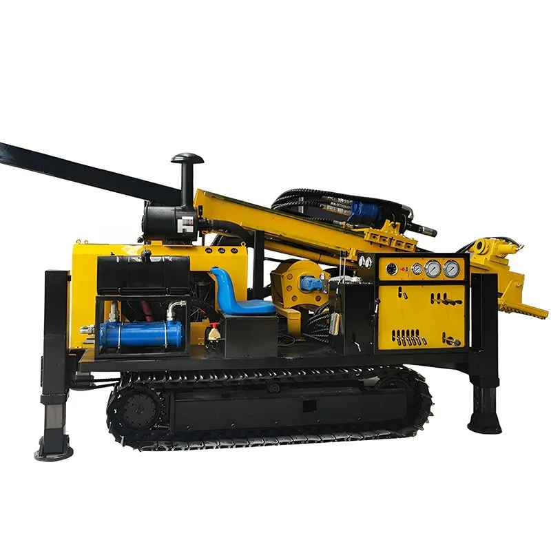 Full Hydraulic Core Drilling Rig 350m Depth Portable Soil Testing Geotechnical Investigation Drill Machine