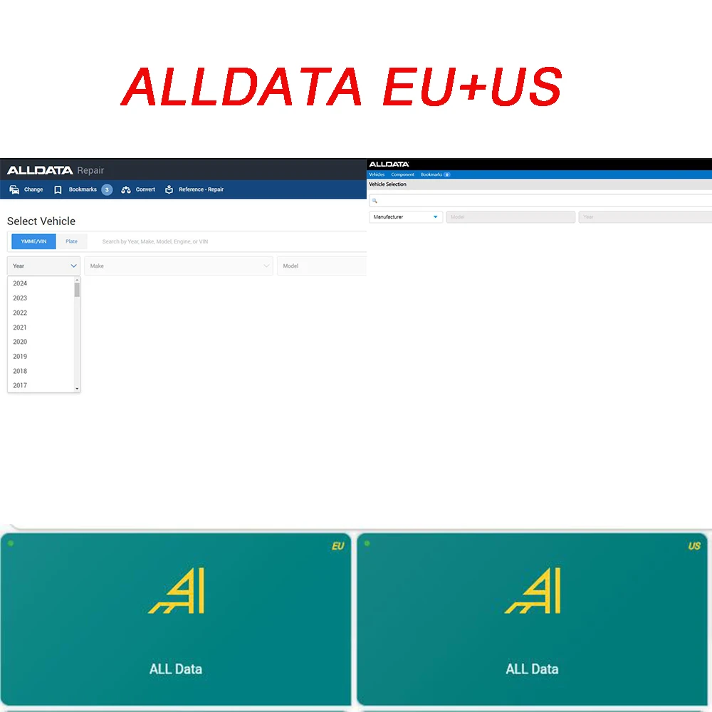 Alldata Online Software 2024 Auto Data Repair Diagram Alldata EU And US Latest Version Software Stable Large Database Software