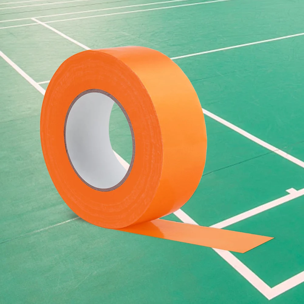 20M Sports Floor Marking Tape Self-Adhesive Basketball Tennis Court Tape Multipurpose Sports Field Marking Tape Sports Supplies