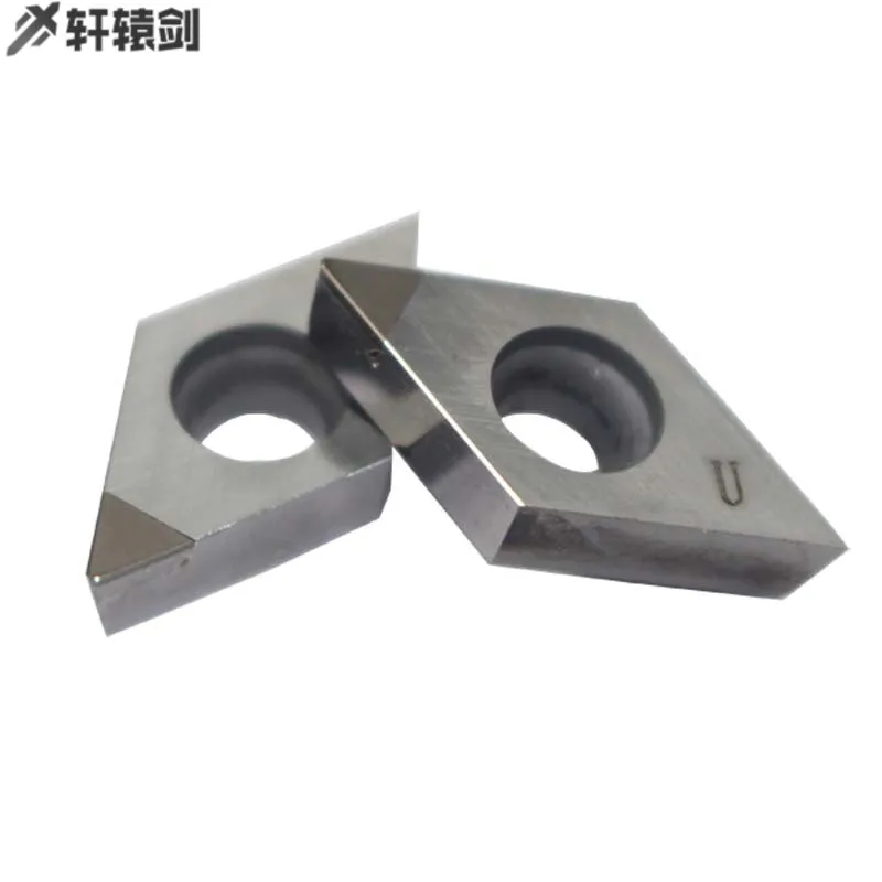 DCGT070202 DCGT070204 DCGT11T302 DCGT11T304 DCGT11T308 PCD CBN Kim Cương CNC Bằng Dlade Biến Lắp Cho Tiện Dụng Cụ