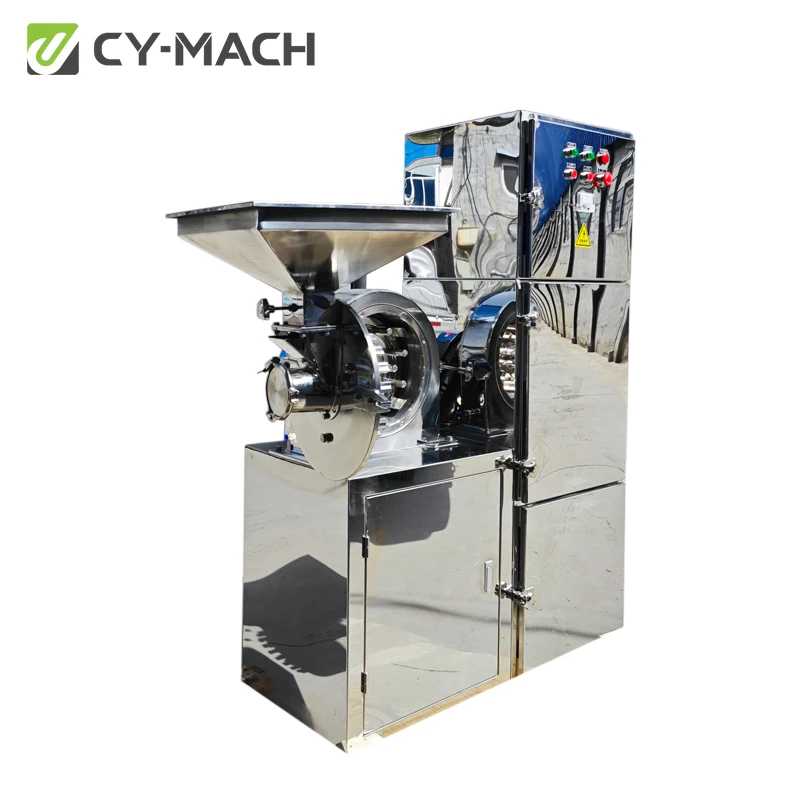 Flour mill, dry plant crusher