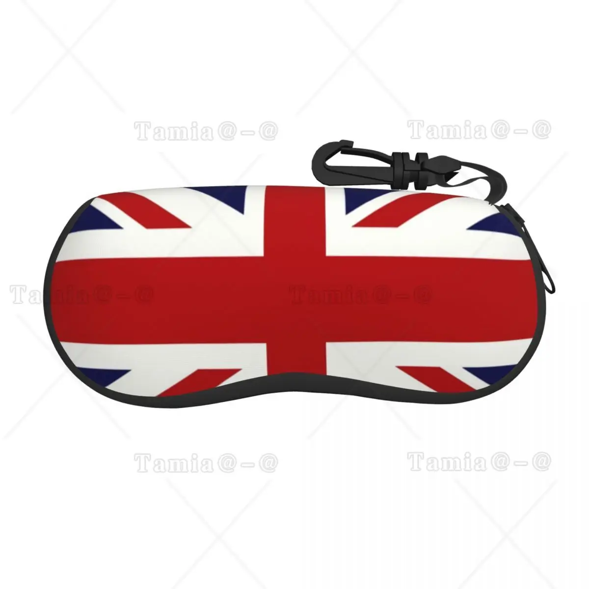 Custom Union Jack Flag Of The UK Shell Glasses Case Unisex Fashion Eyeglasses Case Sunglasses Protector Box